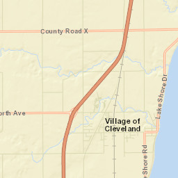 Cleveland Street Map