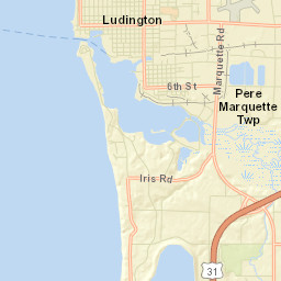 Ludington Street Map