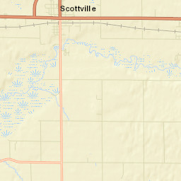 Scottville Street Map