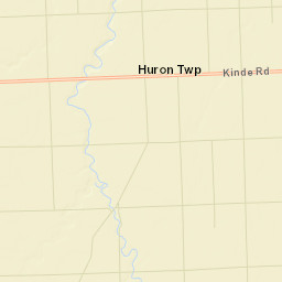 Huron County Street Map