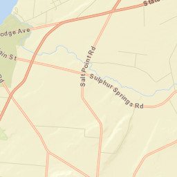 Sulphur Springs New York Street Map