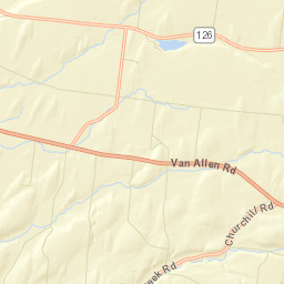 Tylersville New York Street Map