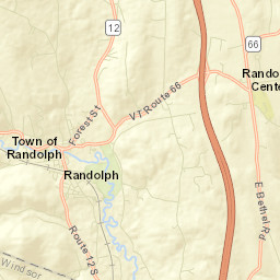 Randolph Street Map