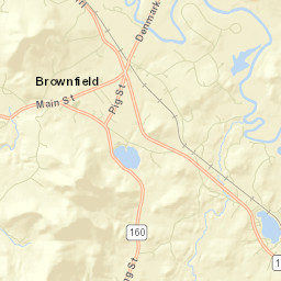 Brownfield Street Map