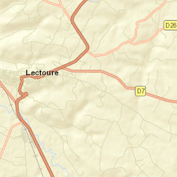 Lectoure Street Map