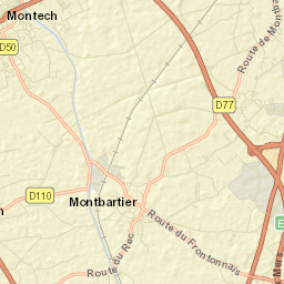 Montech Street Map