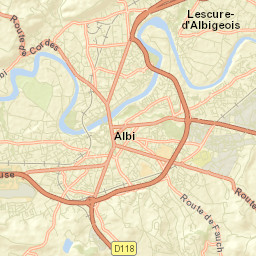 Puygouzon Street Map