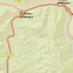 Saint-Affrique Street Map