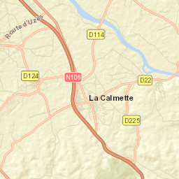 La Calmette Street Map