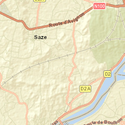 Saze Street Map