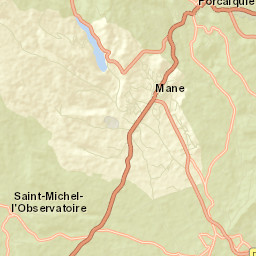 Saint-Michel-l’Observatoire Street Map