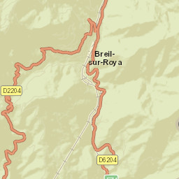 Breil-sur-Roya Street Map