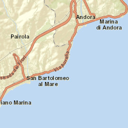 San Bartolomeo al Mare Street Map