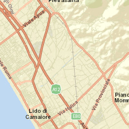 Piano di Mommio Street Map
