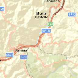 Sarsina Street Map