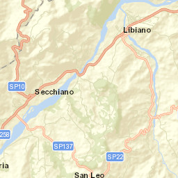 Pietracuta Street Map