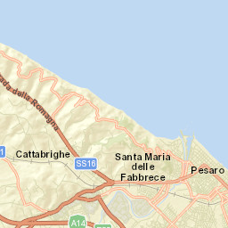 Pesaro Street Map