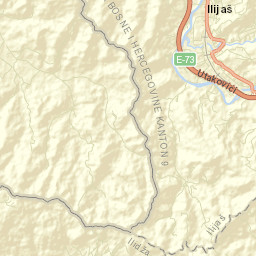 Ilijaš Street Map