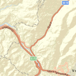 Vogošća Street Map