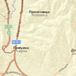 Prislonica Street Map