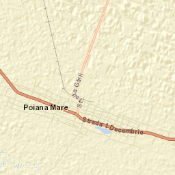 Comuna Poiana Mare Street Map