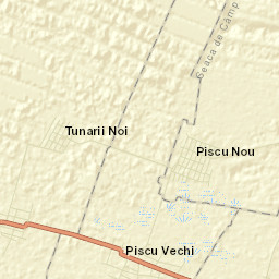 Piscu Nou Street Map