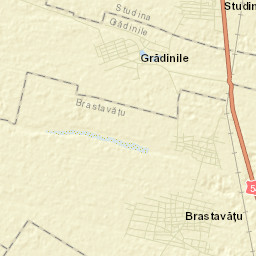 Crușovu Street Map