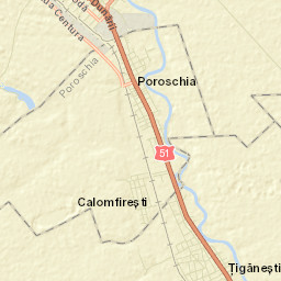 Calomfirești Street Map