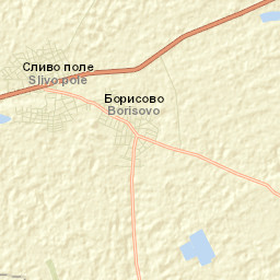 Slivo Pole Street Map