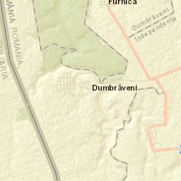 Comuna Dumbrăveni Street Map