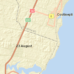 23 August Street Map