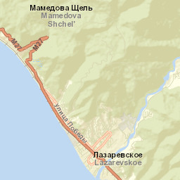 Lazarevskoye Street Map