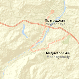 Pregradnaya Street Map