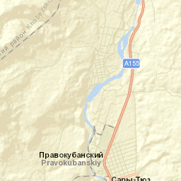 Sary-Tyuz Street Map