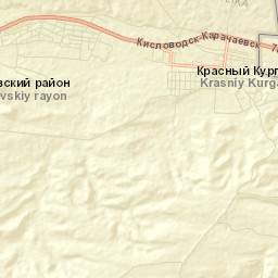 Krasnyy Kurgan Street Map