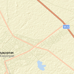 Yanykurgan Street Map