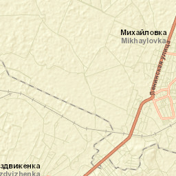 Mikhaylovka Street Map
