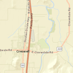 Creswell Street Map