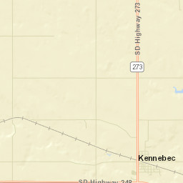 Kennebec Street Map