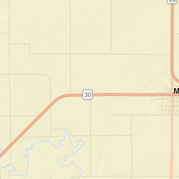 Mapleton Street Map