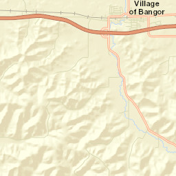 Bangor Street Map