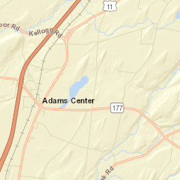 Rodman New York Street Map