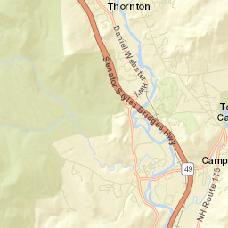 Thornton Street Map