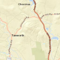 Tamworth Street Map