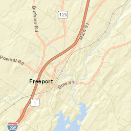 Freeport Street Map