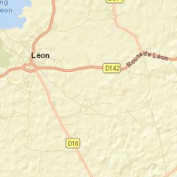 Léon Street Map