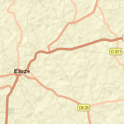 Eauze Street Map
