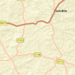 Gondrin Street Map