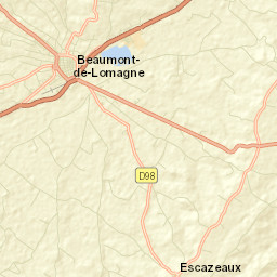 Beaumont-de-Lomagne Street Map