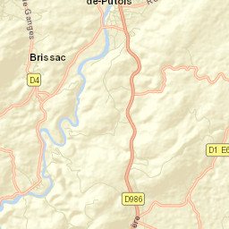 Saint-Bauzille-de-Putois Street Map